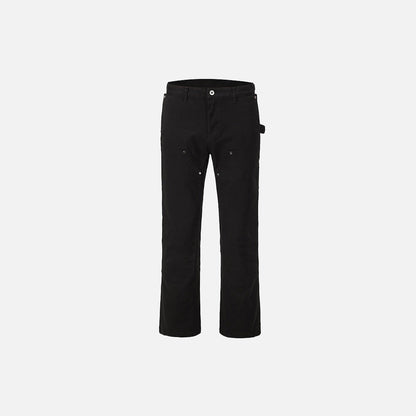 Back Ankle Zipper Pants