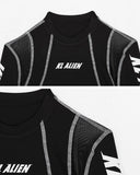 Turtleneck Bodysuits Mesh