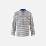 Striped Oversized Long Sleeve Casual T-Shirt