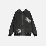 Y2K Gothing Vintage Punk Hooded Sweatshirt