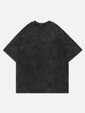 Acid Wash Cross T-Shirt