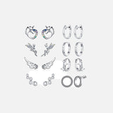 Minimalist 925 Sterling Silver Earrings