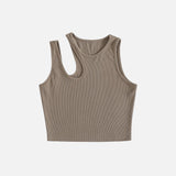 Rib-knit Tank Top