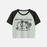 Cute Cats Crop Tops