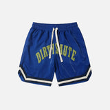 Sports Retro Flocking Shorts