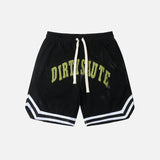 Sports Retro Flocking Shorts