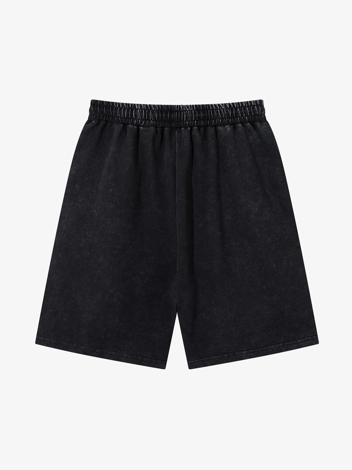 Distressed Thorn Rhinestone Shorts; Black / S, Black / M, Black / L, Black / XL, Black / 2XL