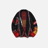 Oversized Vintage Relaxed Fit Knitted Cardigan