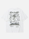 Kanji Cat Oversized T-shirt
