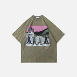Crossing The Streets Graphic T-Shirt