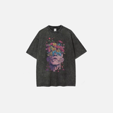 Floral Graphic Print Mens T-Shirt