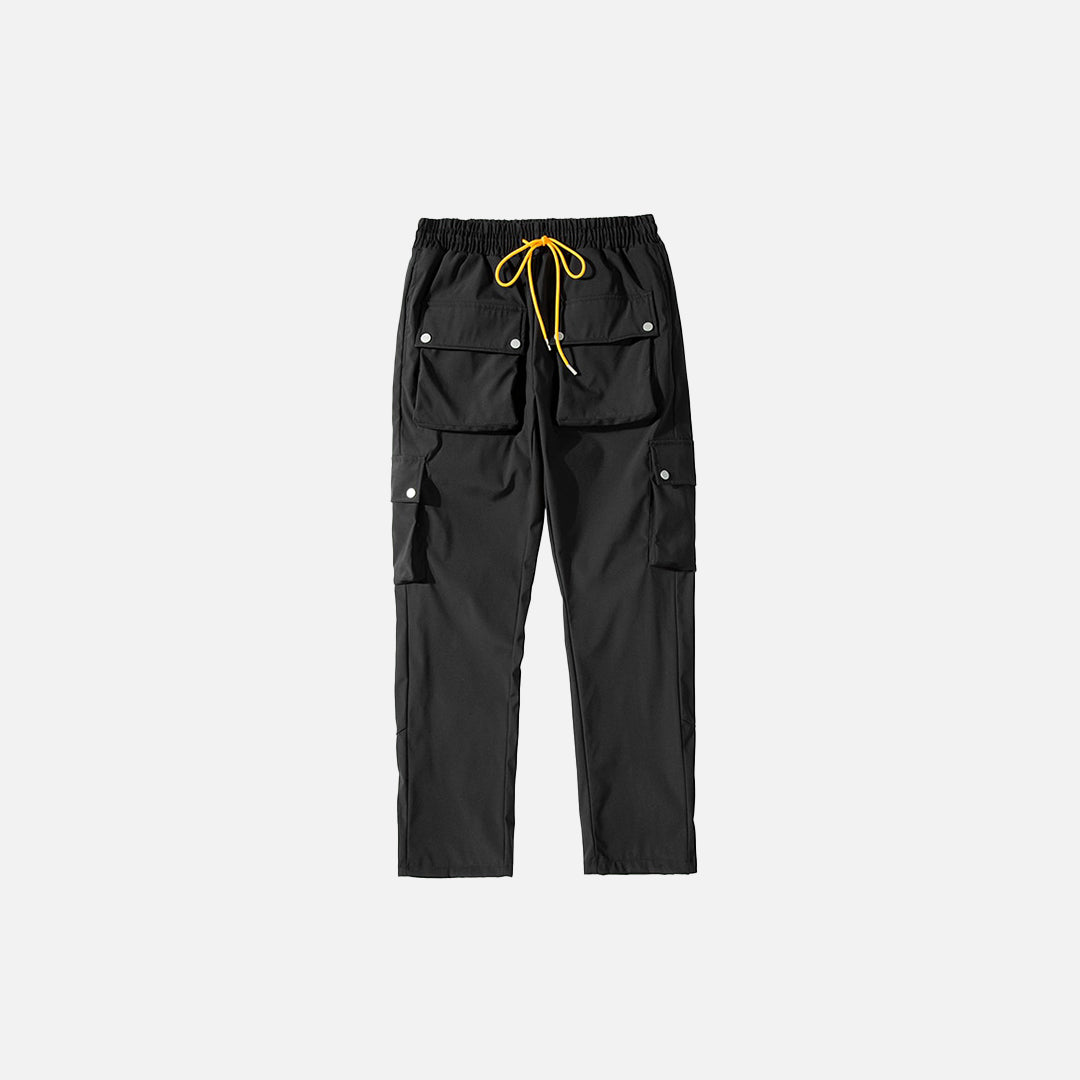 Side Breasted Cargo Pants
