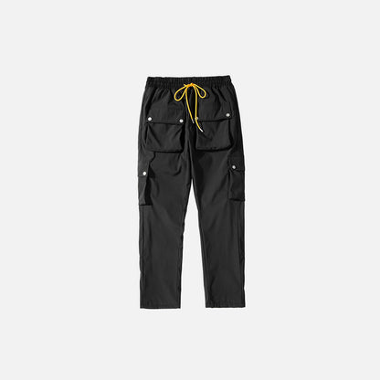 Side Breasted Cargo Pants