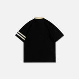 Patchwork Polo Retro T-shirt