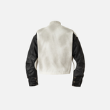Punk Skull High Quality Short Collar Leather Jacket