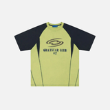 Y2K Graphic Patchwork Racing Oversized Cotton T-Shirt