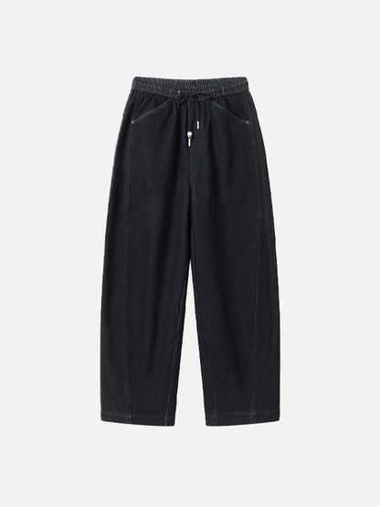 Cozy Y2K Loose Fit Fleece-Lined Jeans