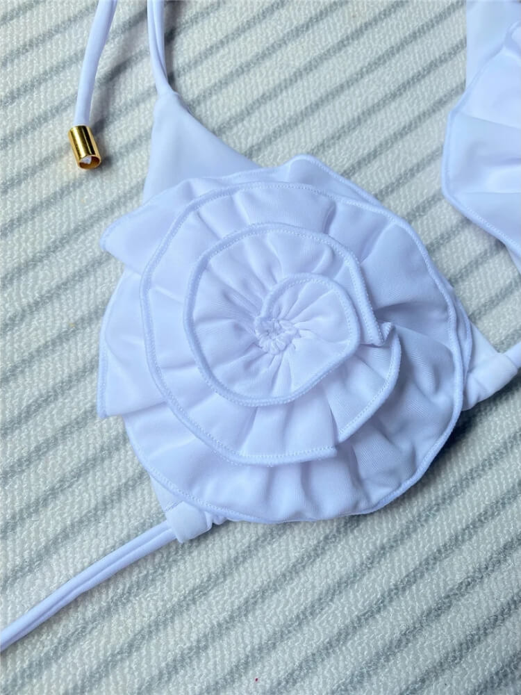 3D Flower Bikini Set