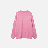 Rabbit Graphic Fuzzy Sweater