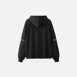 Color Contrast Oversized Hoodie