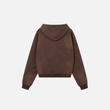 Chic Loose Solid Color Hoodie