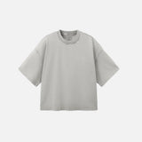 Crew Neck Solid Color Oversized T-Shirt