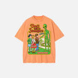 Vintage Cartoon Alien T-shirt