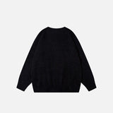 Heart Shaped Flower Sweater