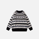 Striped Loose Sweater