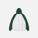 Raglan Sleeve Oversized Hoodie