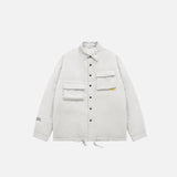 Multi-pocket Cargo Windbreaker Jacket