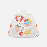 Cute Graphic Loose Jacket