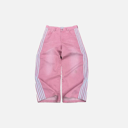 Front vew of the pink Metro Renegade Jeans