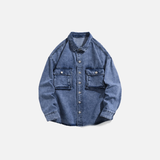 Durable Hip Hop Distressed Denim Jacket
