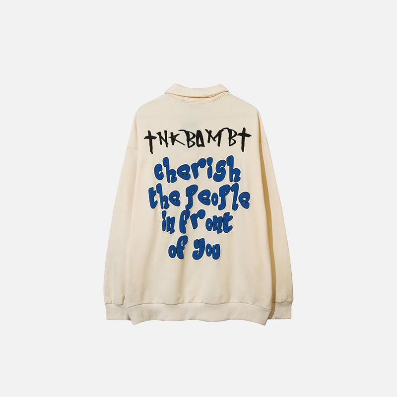 Best Friends Print Sweatshirt