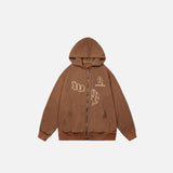 Zip-up Loose San Andreas Hoodie