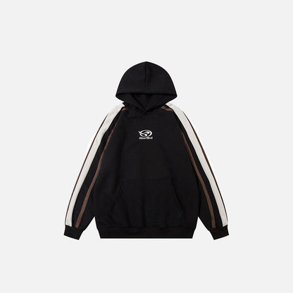 Striped Oversized Hoodie
