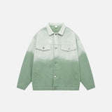 Vintage Gradient Denim Jacket