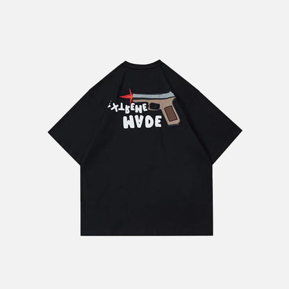 Y2k Funny Ghost Oversized T-shirt