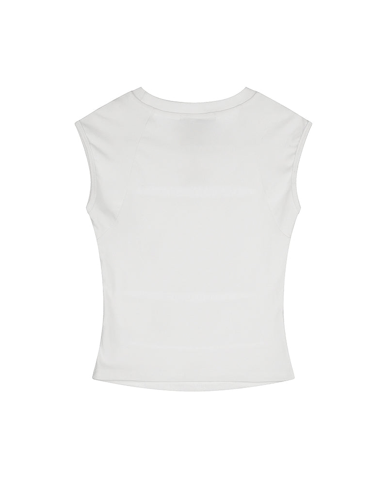 Star Print Tank Top