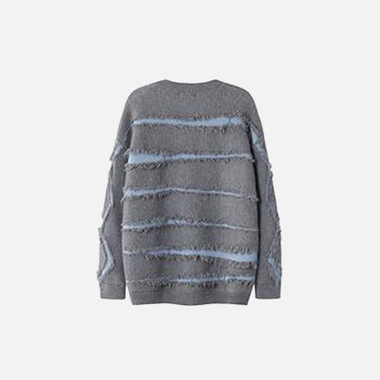 Knitted Striped Sweater