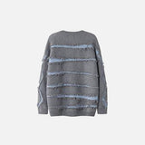 Knitted Striped Sweater