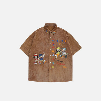 Washed Loose Oversized Shirt