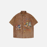 Washed Loose Oversized Shirt