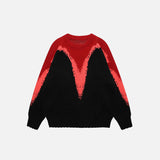 Oversized Melting Colors Sweater