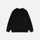 Black Knitted Sweater