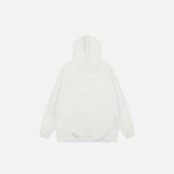 Piano Notes Print Hoodie