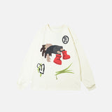 Ascending Graphic Print Sweatshirt