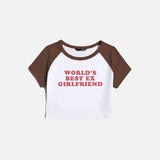 World's Best Ex Girlfriend T-shirt