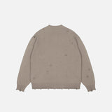 Ripped Knitted Sweater